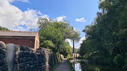 Canal in Hebden Bridge