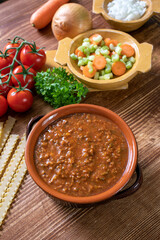 ragu' di carne tradizionale