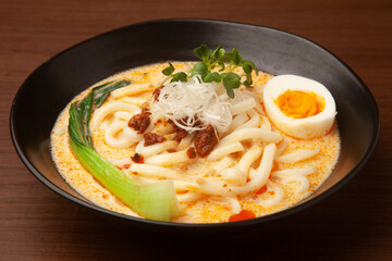 豆乳坦々うどん