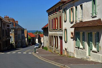 Arthies , France - may 18 2020 : the village