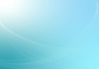 Beautiful of soft blue line cuve abstract background.