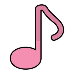 Obraz premium Vector Music Player Filled Outline Icon Design