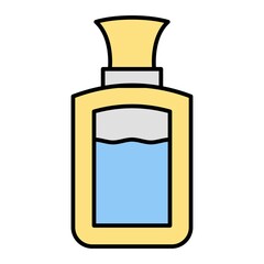 Vector Perfume Filled Outline Icon Design