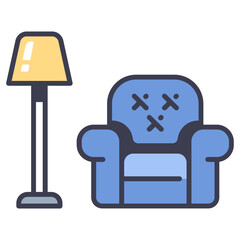 living room icon