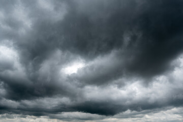 Obraz premium dark storm clouds with background,Dark clouds before a thunder-storm.