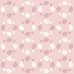 Rounded abstract seamless pattern - accent for any surfaces.