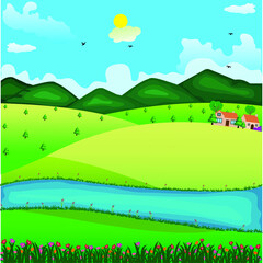 Landscape Illustration