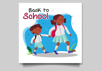 Back to School Social Media Post Design