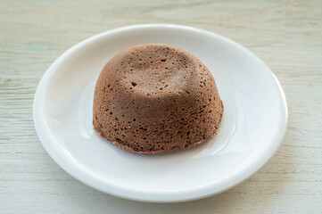 おから蒸しパン　ココア味