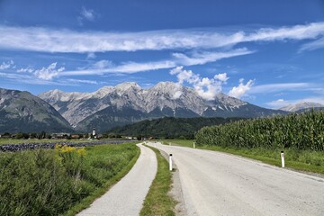 road in mountains