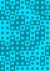 Abstract Geometric Pattern generative computational art illustration