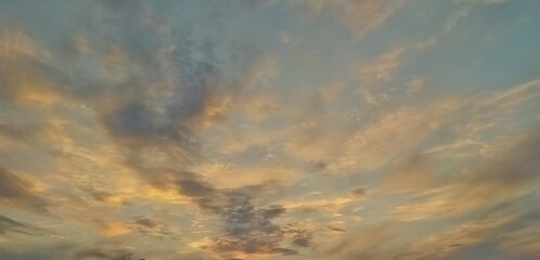 clouds in the sky