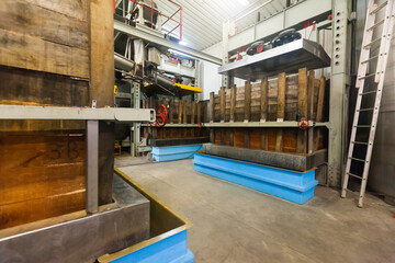 Obraz premium workshop in cider factory in northern Spain