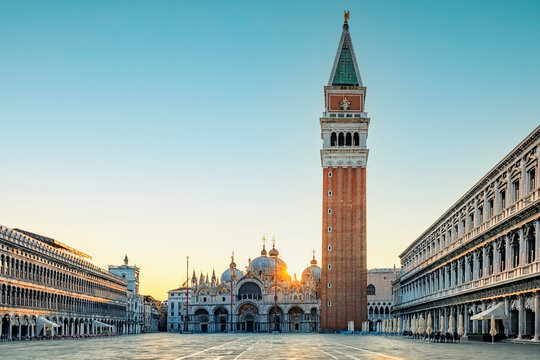 Piazza San Marco in Venice city, Italy