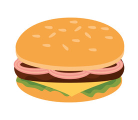 hamburger fast food