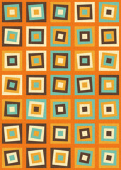 Abstract Geometric Pattern generative computational art illustration