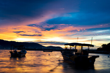 Sunset at Penang Island