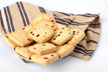 Delicious fruit cookies with Tutti frutti
