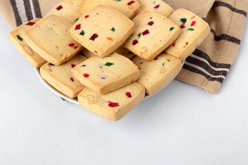 Delicious fruit cookies with Tutti frutti
