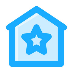 Luxury Home icon illustration