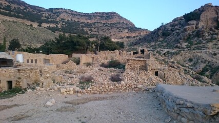 Dana Village, Jordan Tafila. 