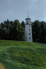 lighthouse on the hill
