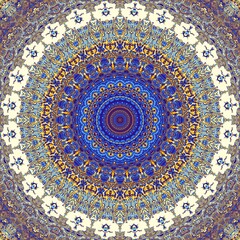 Abstract fractal pattern. Abstract symmetric pattern