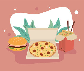 home fast food icons