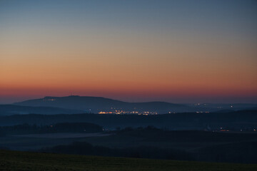 Blick auf den Hesselberg