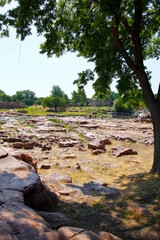 Views of Falls Park, Sioux Falls, South Dakota