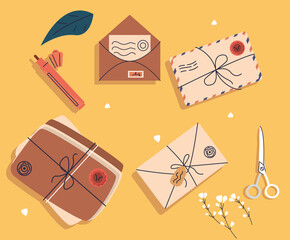 six postal service icons