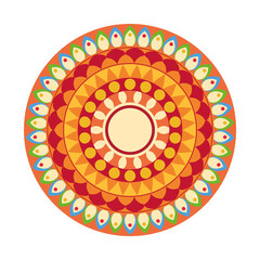 colorful mandala ethnic