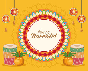 happy navratri celebration