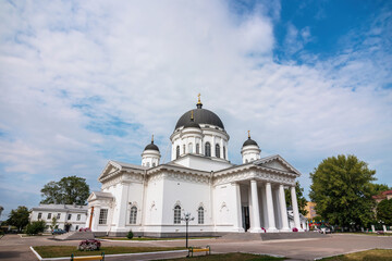 Fototapeta na wymiar Spassky Staroyarmarochny Cathedral in Nizhny Novgorod, Russia.