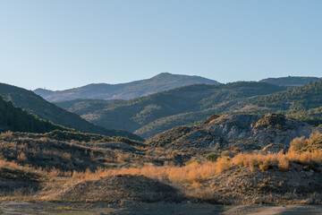 Fototapeta premium mountainous landscape in southern Spain