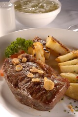 Striploin steak