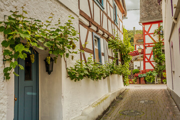 Fototapeta na wymiar UNESCO World Heritage Upper Middle Rhine Valley