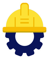 Engineer Vector Icon illustration logos