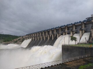 dam on the river