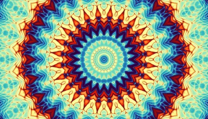 Abstract geometrical background. Ornamental symmetric pattern