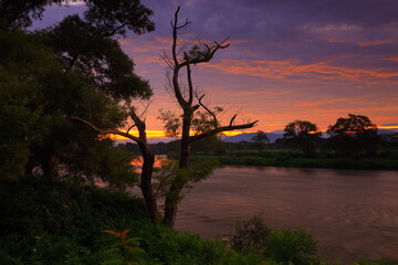 岩手県花巻市　朝焼けのイギリス海岸