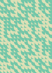 Abstract Geometric Pattern generative computational art illustration