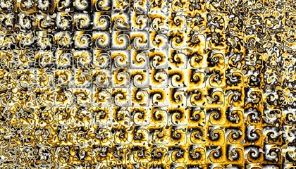 Abstract digital fractal pattern. Abstract ornamental texture of spirals.