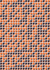 Abstract Geometric Pattern generative computational art illustration