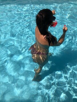 Short piscina 2025 mujer