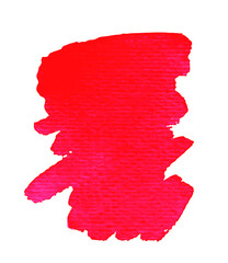 vector watercolor stain on white paper. Isolated element for design. hand-drawn texture on paper.