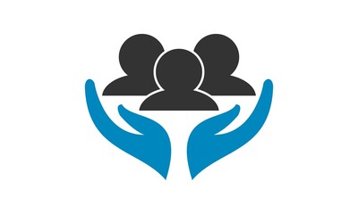 charity icon vector