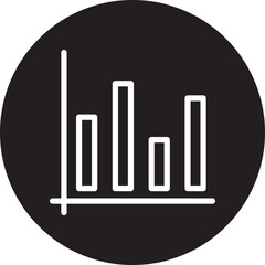 graph glyph icon