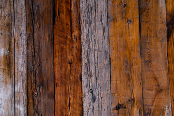 old wood background, dark rustic brown wood grunge texture