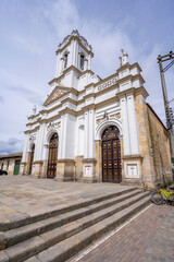 Fototapeta na wymiar Tabio, Cundinamarca, Colombia, Immaculate Conception Parish of Tabio.